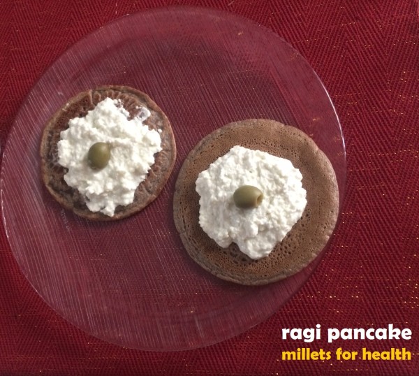 Ragi Pancakes - Millets for Health